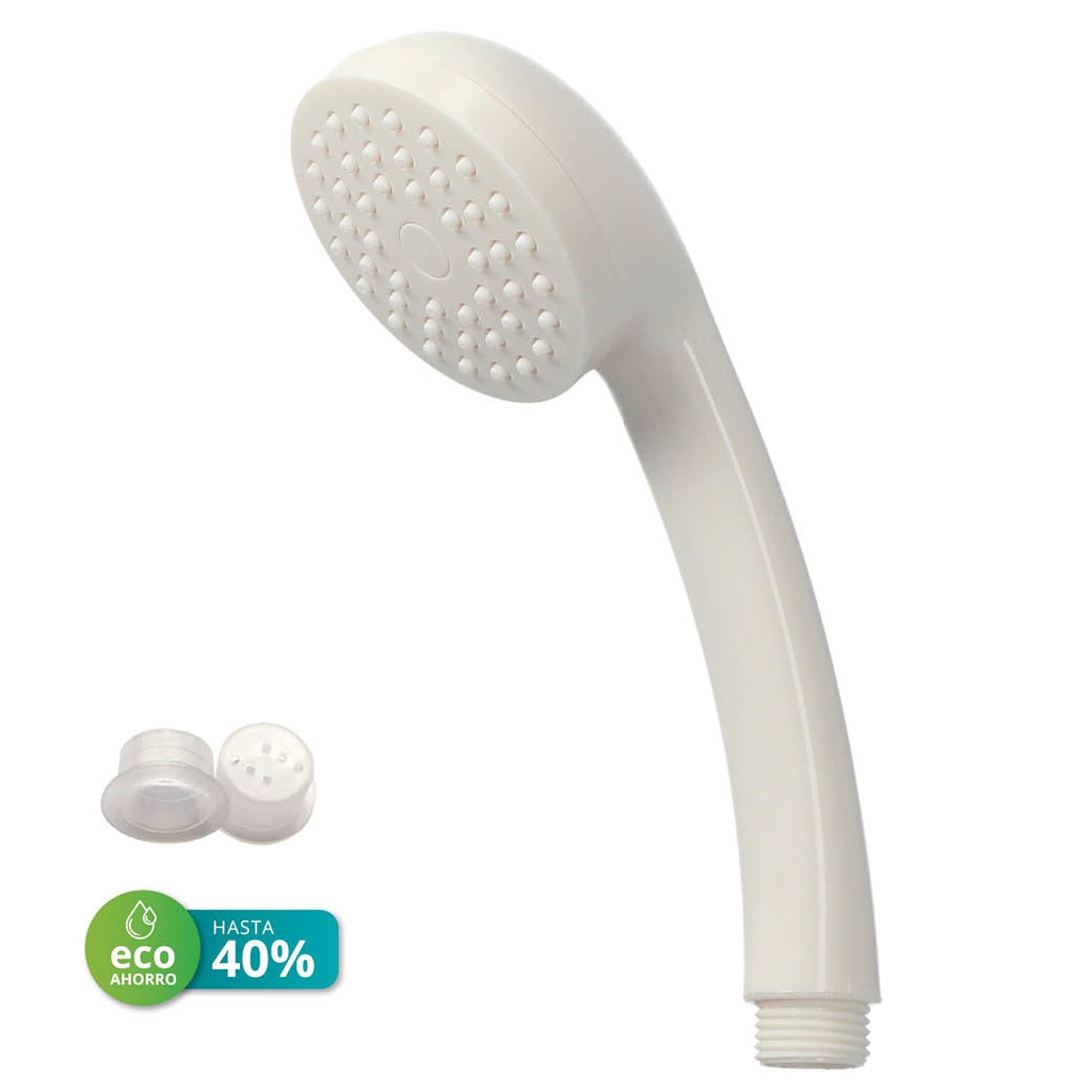 Alcachofa ducha eco ahorro Talvik Ø67mm Blanco