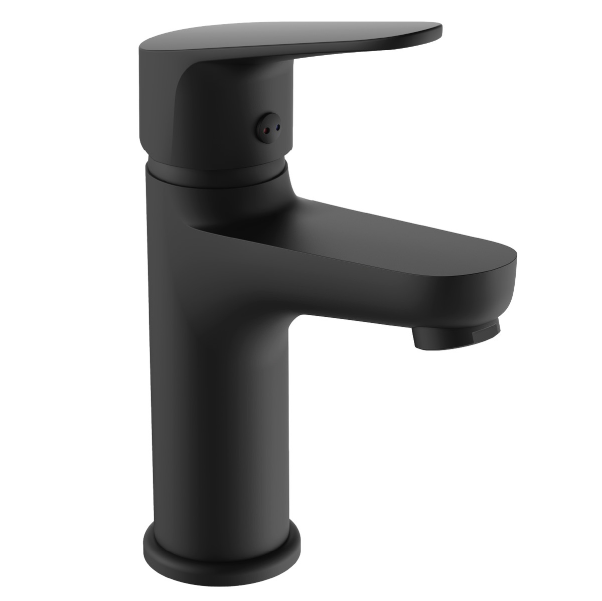 Grifo lavabo alto Serie Roma Negro mate
