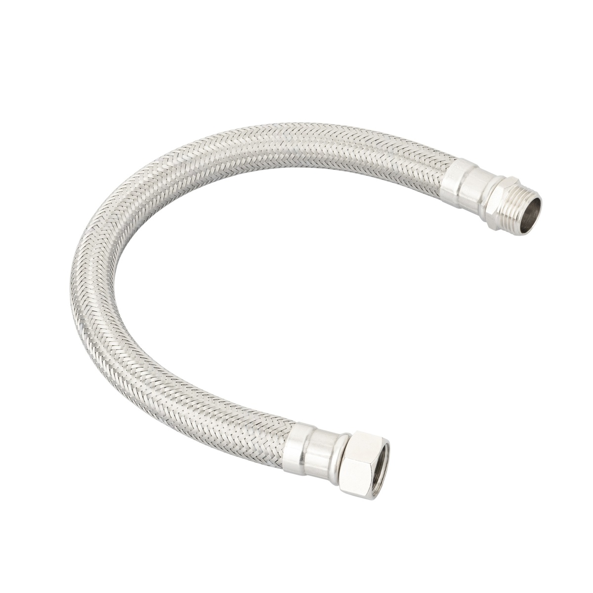 Stainless steel hose DN15 for MH1/2" for water heater 50 cm
