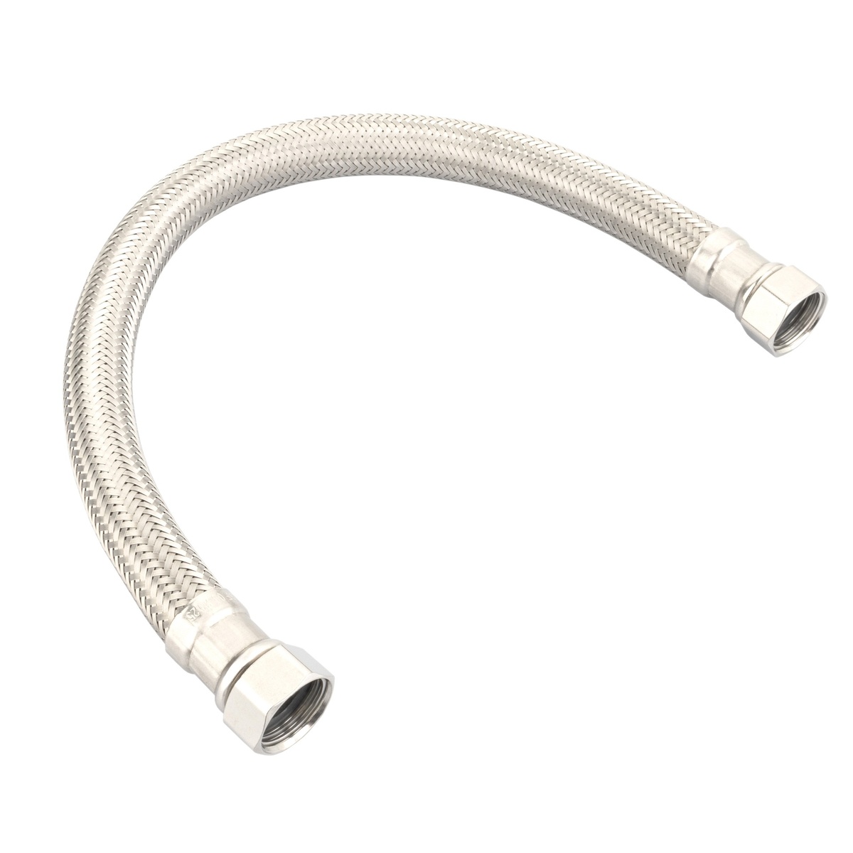 Mangueira aço inox DN15 para aquecedor de água HH1/2" 50 cm