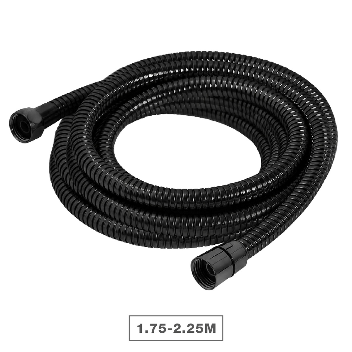 Flexible de douche PVC 1,5M Noir mat