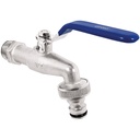 Torneira esfera jardim anti congelamento 3/4"x1" e conector rápido 1/2"